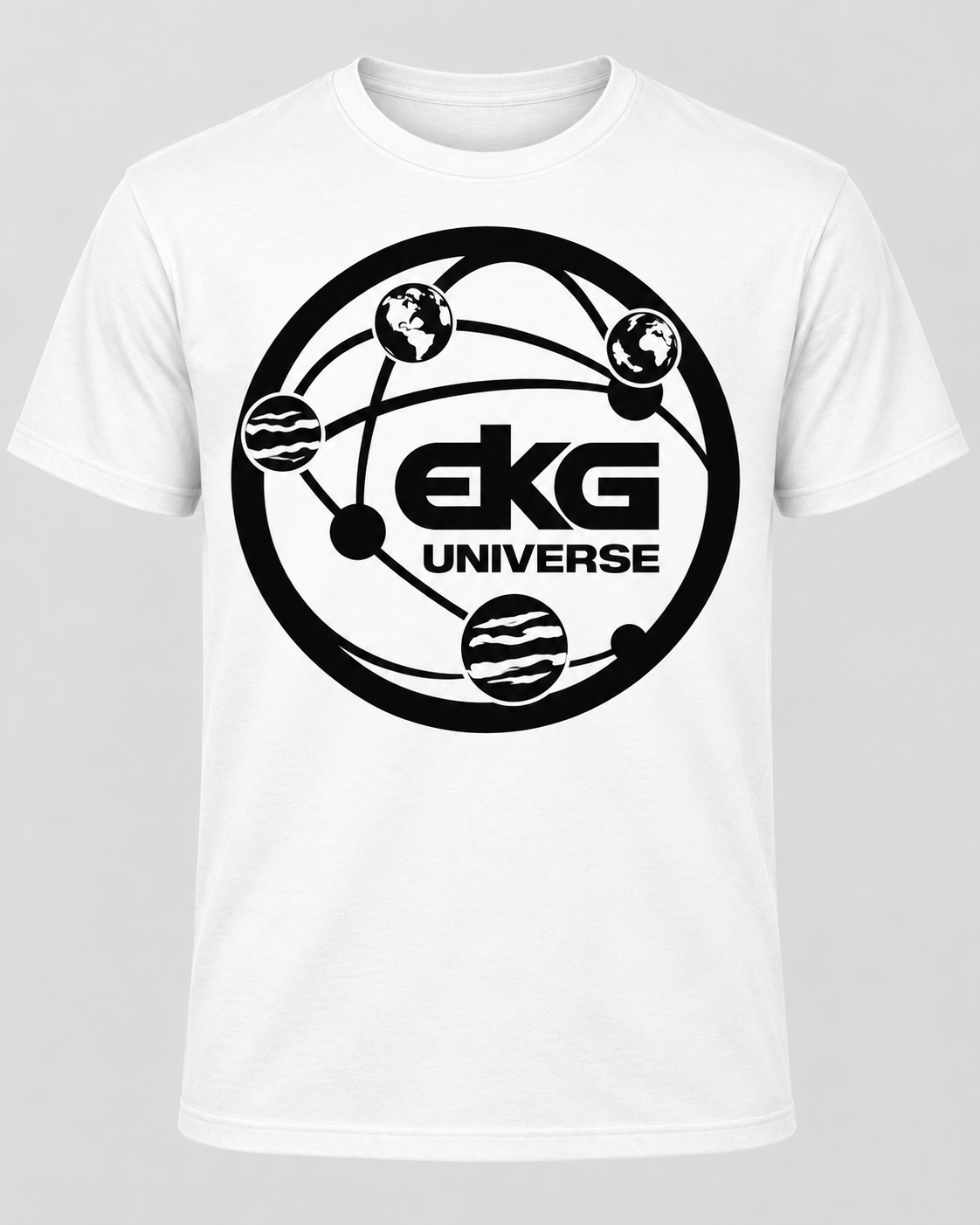 SHORT SLEEVE EKG LARGE LOGO