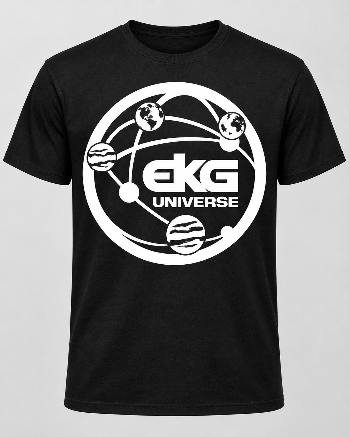 SHORT SLEEVE EKG LARGE LOGO